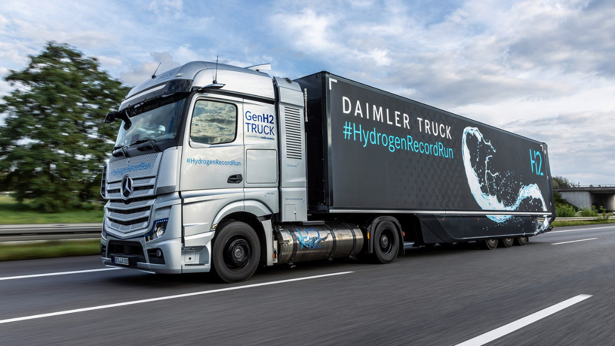 Hydrogen hits the highway!